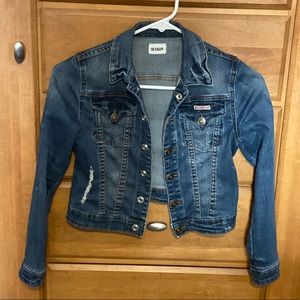 Hudson button up Jean jacket;6x